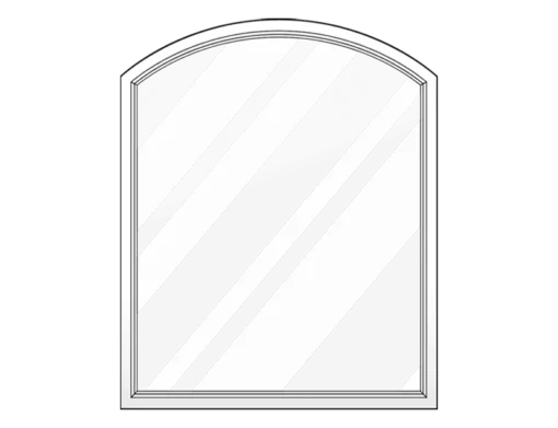 sketch of specialty shape window