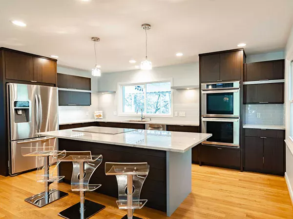 Modern kitchen space
