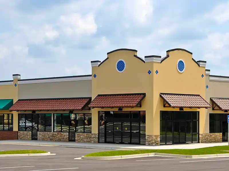 New commercial building